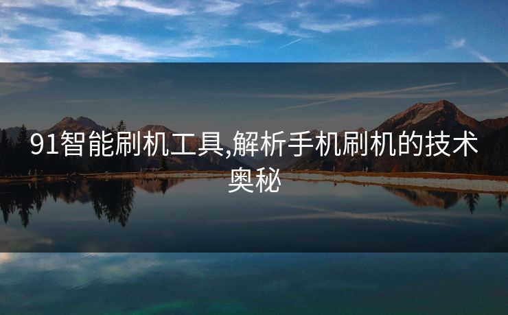 91智能刷机工具,解析手机刷机的技术奥秘
